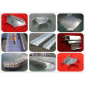 White Epoxy Polishing Spraying Powder Coated Perforated Cable Tray Prices Sizes